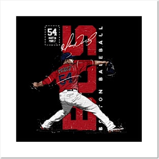 martin perez vertical Posters and Art